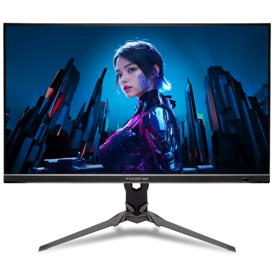 MON ACER 27" Predator XB273KV5bmiiprx ZeroFrame 4K UHD 320Hz IPS fekete MONitor
