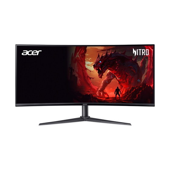 Mon Acer 34" Nitro XZ340CU H ZeroFrame AdaptiveSync - 100 Hz |2 év garancia| - Bontott, hiányos termék - Image 1