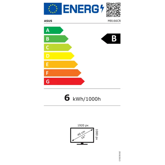 ASUS 15,6" MB169CK ZenScreen FHD IPS USB-C hordozható monitor - Image 5
