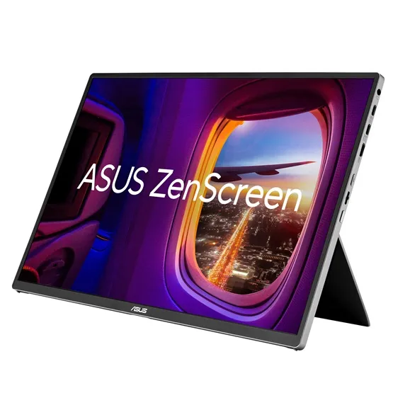 MON ASUS 16" ZenScreen MQ16FC WUXGA 60Hz OLED fekete monitor - Image 2