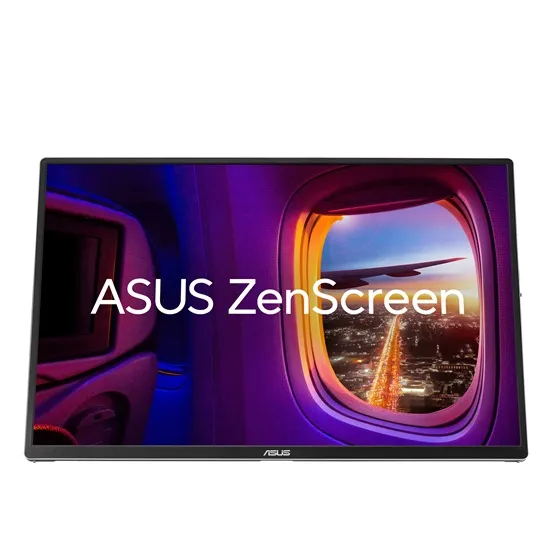 MON ASUS 16" ZenScreen MQ16FC WUXGA 60Hz OLED fekete monitor - Image 3
