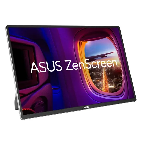 MON ASUS 16" ZenScreen MQ16FC WUXGA 60Hz OLED fekete monitor