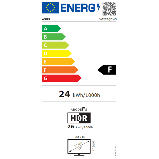 Mon Asus 27" ROG Strix XG27AQDMG - WOLED - Dobozsérült termék - Image 6