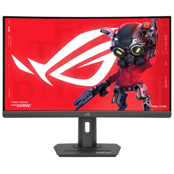 MON ASUS 27" ROG XG27WCMS QHD 280Hz Fast VA fekete ívelt monitor