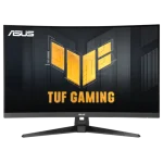 MON ASUS 31,5" TUF VG32WQ3B QHD 180Hz Fast VA fekete ívelt monitor