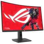 MON ASUS 32" ROG XG32WCMS QHD 280Hz Fast VA fekete ívelt monitor - Image 3