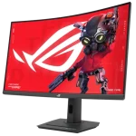 MON ASUS 32" ROG XG32WCS QHD 180Hz Fast VA fekete ívelt monitor - Image 2