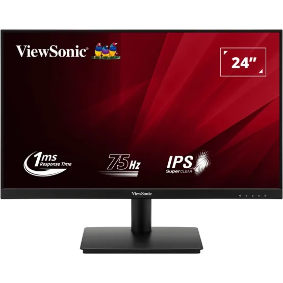 MON ViewSonic 23,8" VA240-H-2 FHD 75Hz IPS fekete monitor