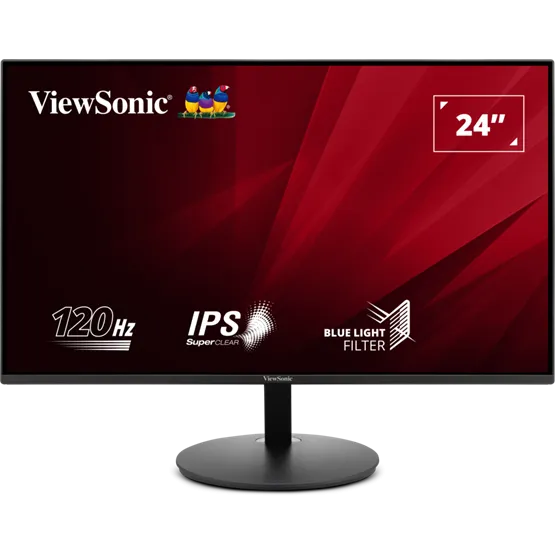 MON ViewSonic 24" VA24E1-H FHD 120Hz IPS fekete monitor