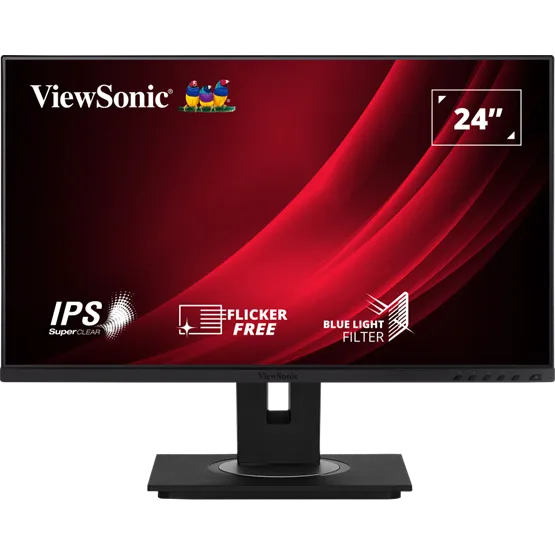 MON ViewSonic 24" VG2448A-2 FHD 100Hz IPS fekete monitor
