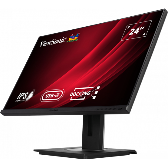 Mon ViewSonic 24" VG2456 1920x1080 USB-C 60Hz - Pivot - IPS - Image 2