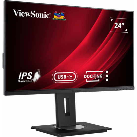 Mon ViewSonic 24" VG2456 1920x1080 USB-C 60Hz - Pivot - IPS - Image 3