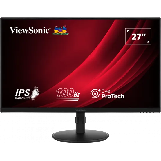 MON ViewSonic 27" VG2708A FHD 100Hz IPS fekete monitor