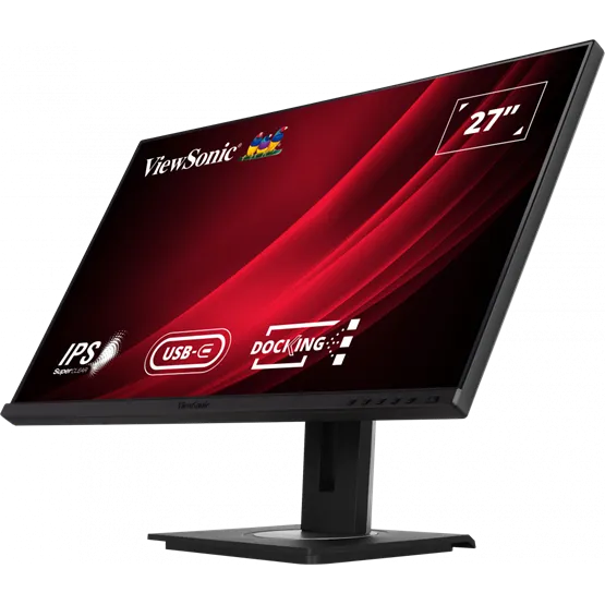 MON ViewSonic 27" VG2756-2K QHD 60Hz IPS fekete monitor - Image 2