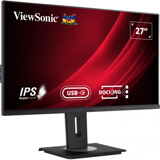 MON ViewSonic 27" VG2756-2K QHD 60Hz IPS fekete monitor - Image 3