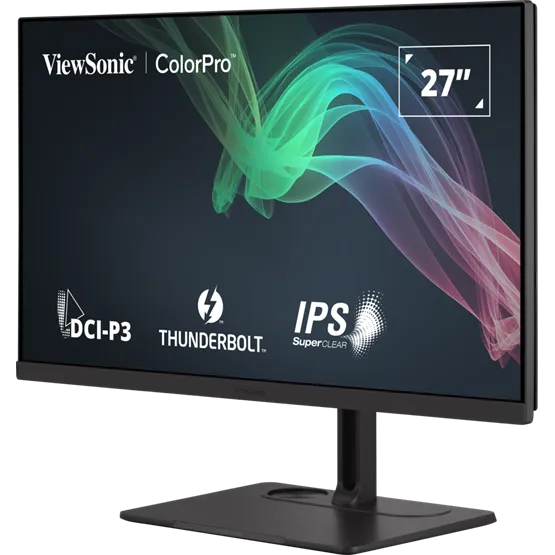 MON ViewSonic 27" VP2776T-4K 4K UHD 60Hz IPS fekete monitor - Image 2