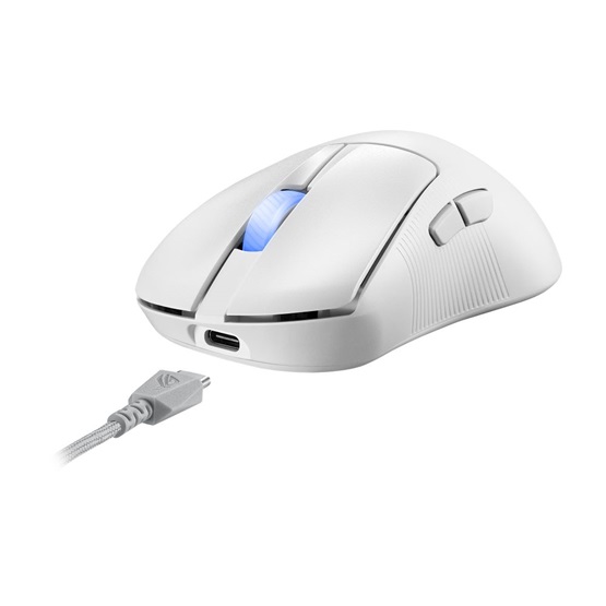 Mouse ASUS ROG Keris II Ace Wireless - vezeték nélküli egér - Fehér - Image 4