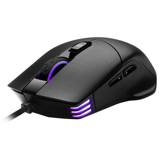 Mouse EVGA X12 Gaming egér - RGB - Fekete