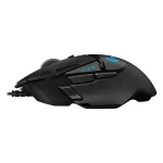 Mouse Logitech G502 Hero Gamer egér - Fekete - Image 3