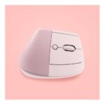 Logitech Lift Vertical Ergonomic Mouse Rose - Image 7