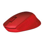 Logitech M330 Silent Plus Wireless mouse Red - Image 2