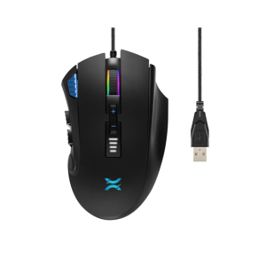Mouse NOXO Nightmare Gaming egér 5000dpi, RGB