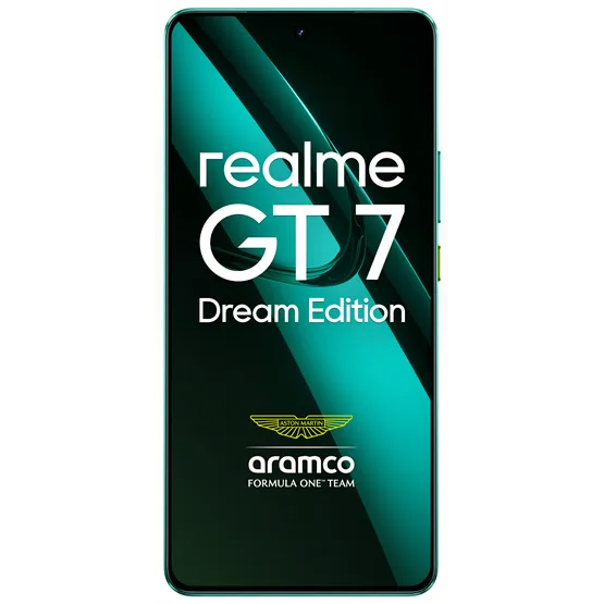 REALME GT7 Dream Edition - 512GB+16GB - Aston Martin Green INT+NFC - RMX5061 EU YS