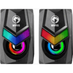 SPK MARVO Havoc 10 vezetékes hangszóró - fekete - RGB viágítás - Image 2