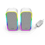 SPK MARVO Havoc 20 vezetékes hangszóró - fehér - RGB viágítás - Image 3