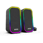 SPK MARVO Havoc 20 vezetékes hangszóró - fekete - RGB viágítás
