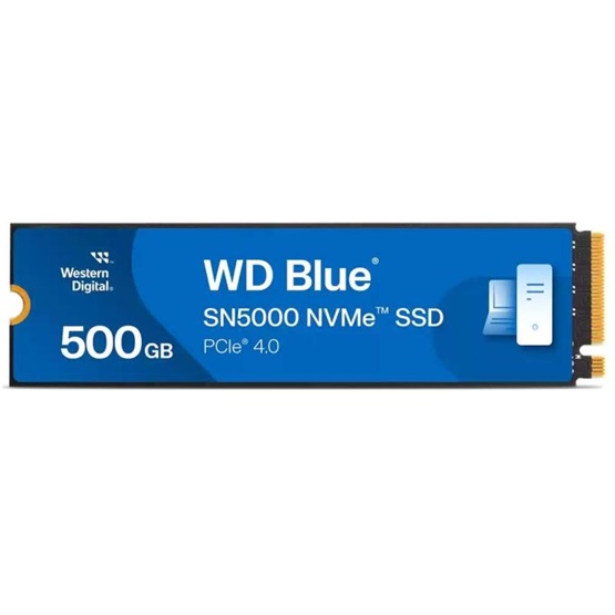 SSD WD 500GB Blue SN5000 M.2 PCIe Gen 4 x4 NVMe