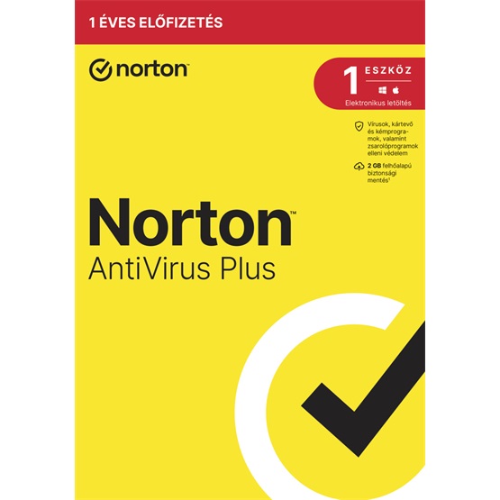 Norton Antivírus Plus 2GB HUN 1 Felhasználó 1 gép 1 éves dobozos vírusirtó szoftver - Image 3