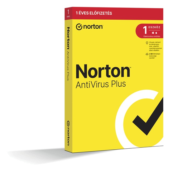SW_Norton_AntiVirus_Plus_-_21416693_-_2GB_HU_1_felhasznalo_1_eszkoz1_ev_dobozos-i701580.jpg Norton Antivírus Plus 2GB HUN 1 Felhasználó 1 gép 1 éves dobozos vírusirtó szoftver - Image 1
