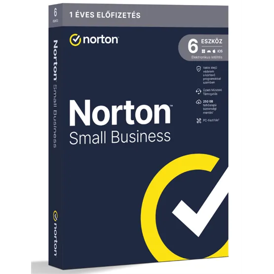 SW Norton Small Business 2.0 - 21486336 - 250GB HU 1 felhasználó, 6 eszköz / 1 év, elektronikus licenc - Image 1