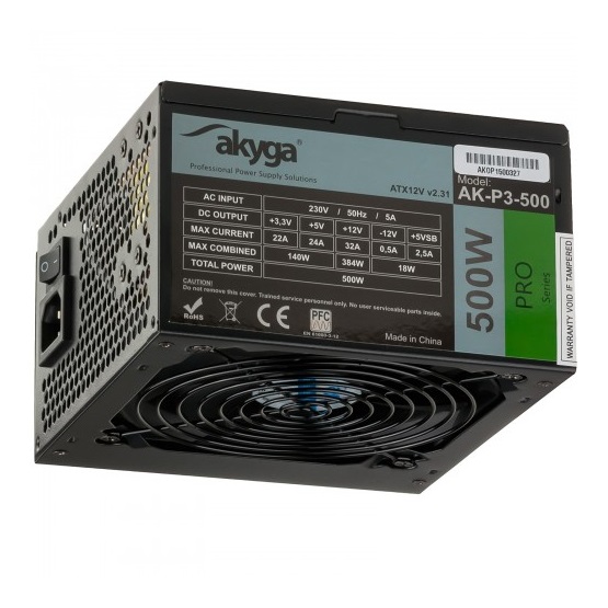 TÁP Akyga 500W - 12cm - AK-P3-500