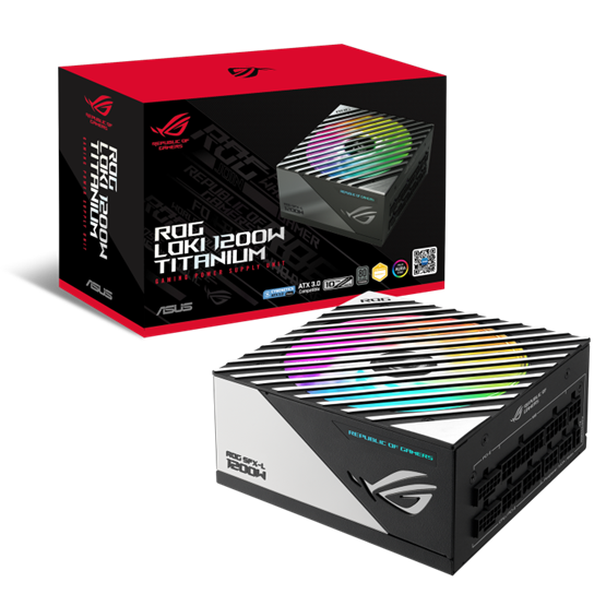 TÁP Asus ROG Loki 1200W - ROG-LOKI-1200T-SFX-L-GAMING - 80+ Platinum  - ATX 3.1 - Moduláris - fekete tápegység - Image 4