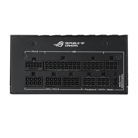 TÁP Asus ROG Loki 850W - ROG-LOKI-850P-SFX-L-GAMING - 80+ Platinum  - ATX 3.1 - Moduláris - fekete tápegység - Image 5