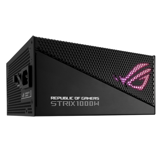 TÁP Asus ROG Strix Aura Edition1000W  - ROG-STRIX-1000G-AURA-GAMING - 80+ Gold - ATX 3.1 - Moduláris - fekete tápegység - Image 5