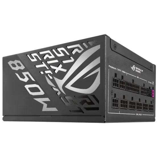 TÁP Asus ROG Strix 850W - ROG-STRIX-850P-GAMING - 80+ Platinum -ATX 3.0 -  Moduláris - fekete tápegység - Image 7