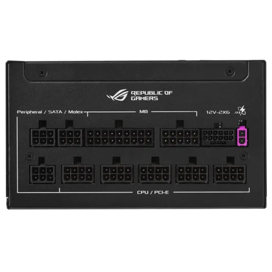 TÁP Asus ROG Strix 850W - ROG-STRIX-850P-GAMING - 80+ Platinum -ATX 3.0 -  Moduláris - fekete tápegység - Image 10