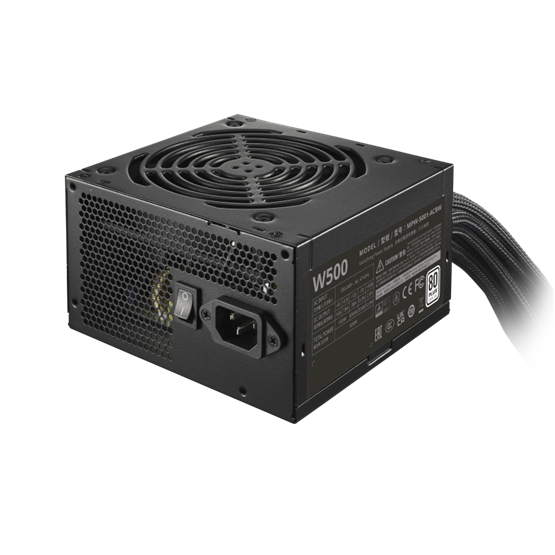 TÁP Cooler Master 500W - Elite NEX W500 230V - MPW-5001-ACBW-BE1 - 80+ - ATX 12V Ver. 2.41 - Fekete Tápegység - Bulk - Image 2