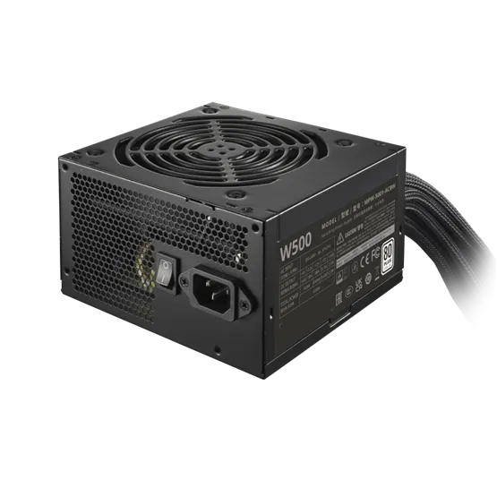 TÁP Cooler Master 500W - Elite NEX W500 230V - MPW-5001-ACBW-BE1 - 80+ - ATX 12V Ver. 2.41 - Fekete Tápegység - Bulk - Image 2