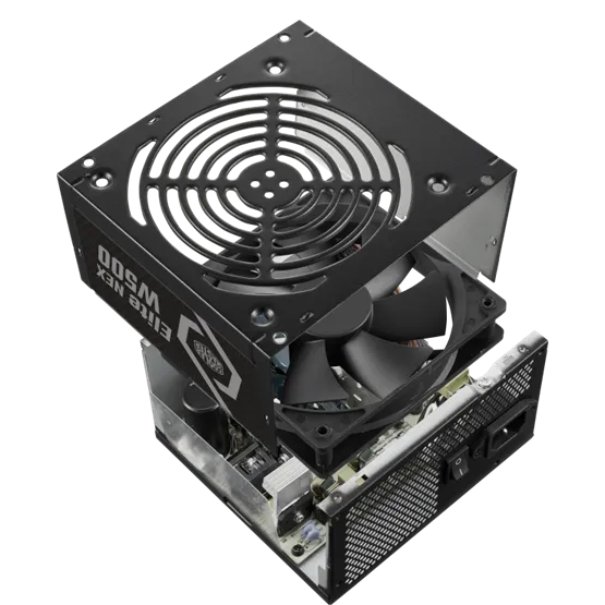 TÁP Cooler Master 500W - Elite NEX W500 230V - MPW-5001-ACBW-BE1 - 80+ - ATX 12V Ver. 2.41 - Fekete Tápegység - Bulk - Image 5