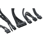 TÁP Cooler Master 550W - MWE Gold 550 V3 - MPE-5502-ACAAG-3BEU - 80+ Gold  - ATX 3.1 - Nem moduláris - Fekete Tápegység - Image 8