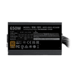 TÁP Cooler Master 650W - MWE Bronze 650 V3 - MPE-6501-ACAAW-3BEU - 80+ Bronze ATX3.1 - Fekete Tápegység - Image 4