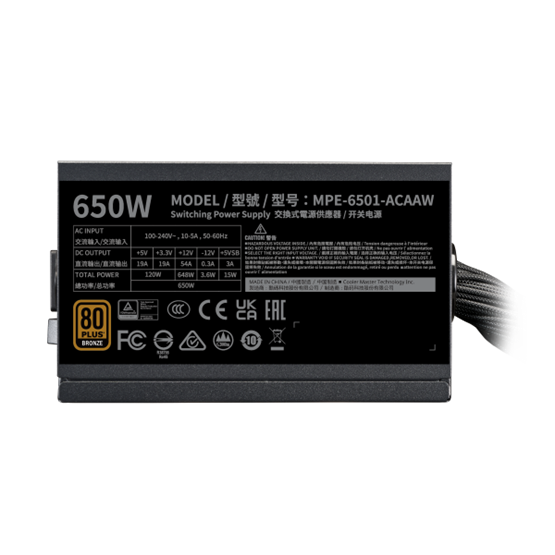 TAP_Cooler_Master_650W_-_MWE_Bronze_650_V3_-_MPE-6501-ACAAW-3BEU_-_80_Bronze_ATX31_-_Fekete_Tapegyseg-i781969.png TÁP Cooler Master 650W - MWE Bronze 650 V3 - MPE-6501-ACAAW-3BEU - 80+ Bronze ATX3.1 - Fekete Tápegység - Image 4