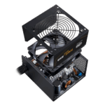 TÁP Cooler Master 650W - MWE Bronze 650 V3 - MPE-6501-ACAAW-3BEU - 80+ Bronze ATX3.1 - Fekete Tápegység - Image 7