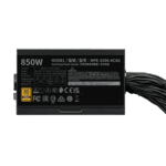 TÁP Cooler Master 850W - MWE Gold 850 V3 NM - MPE-8506-ACAG-BEU - 80+ Gold ATX3.1 - Fekete Tápegység - Image 4