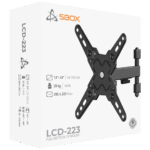 TVL SBOX LCD-223-2 13"-43" dönthető, forgatható fali konzol - Image 5