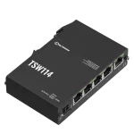 Teltonika 5 portos, kompakt Gigabit switch, DIN sínre szerelhető - Image 2